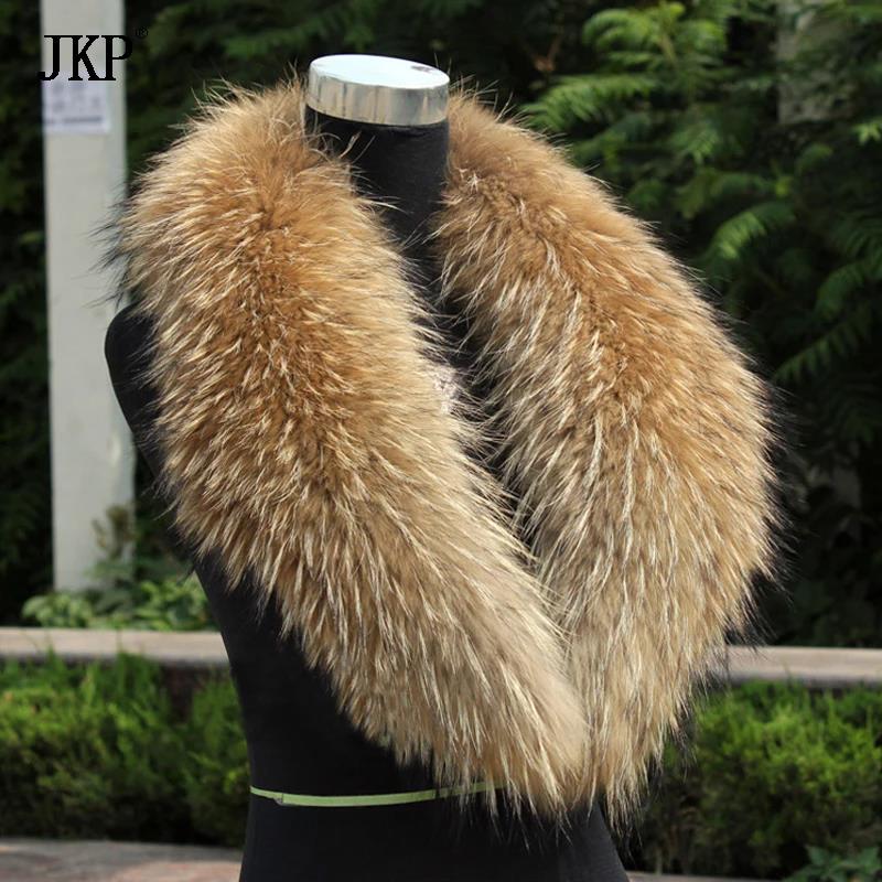 Winter Clothing Ideas - Natural Fur Collar Real Raccoon Fur