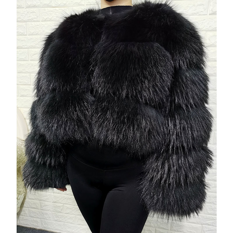 Plus Size Tops Brown Fur Maoma - Winter Clothing Ideas recension och pris