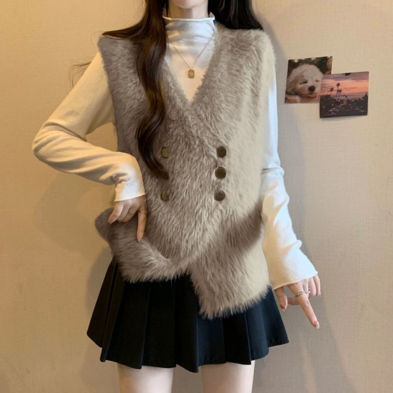 Knit Vests For Women Cardigan  - Winter Clothing Trends 2025 Women'S recension och pris