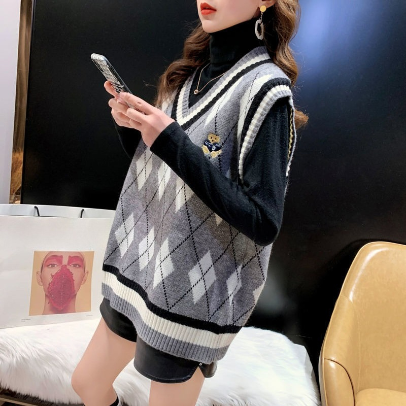 Red Knit Vests for Women Sleev - Winter Clothing Trends 2025 Women'S recension och pris