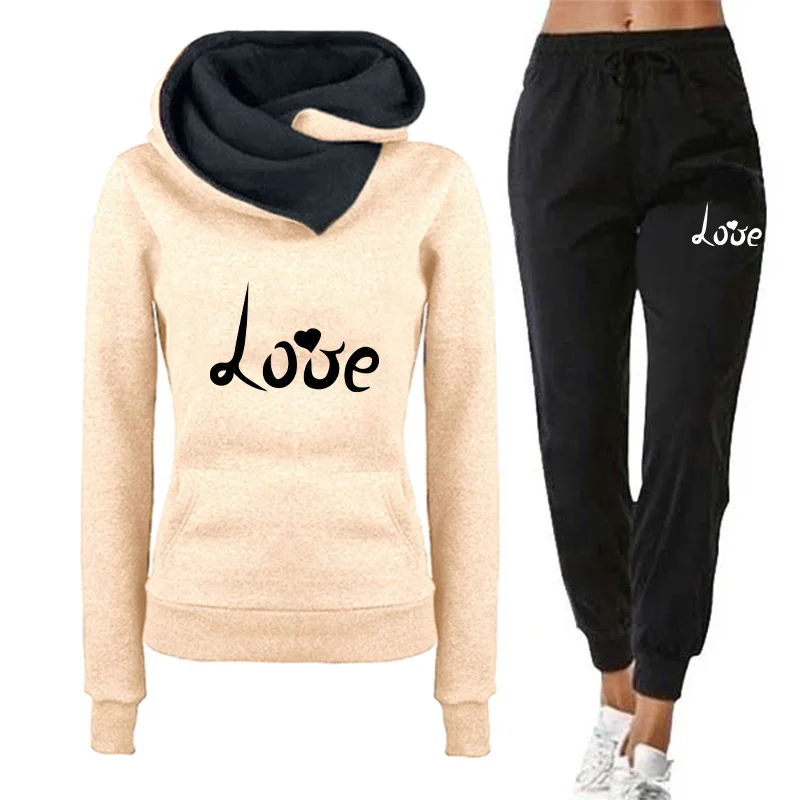 Women's Hoodie Tracksuit Love  - Winter Clothing Factory Outlet recension och pris