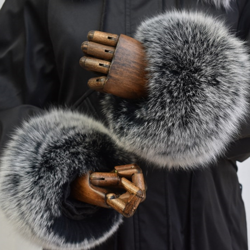 Fox Fur Cuffs For Women Whole  - Winter Clothing Ideas recension och pris