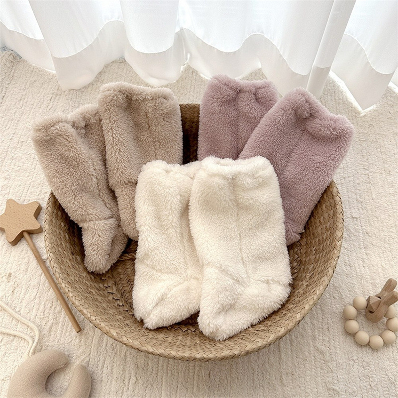Warm Winter Baby Socks Coral F - Winter Clothing For Toddlers recension och pris