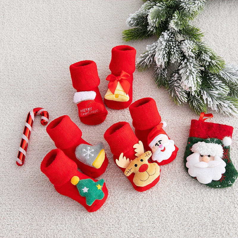 Baby Christmas Socks Newborns  - Winter Clothing For Toddlers recension och pris