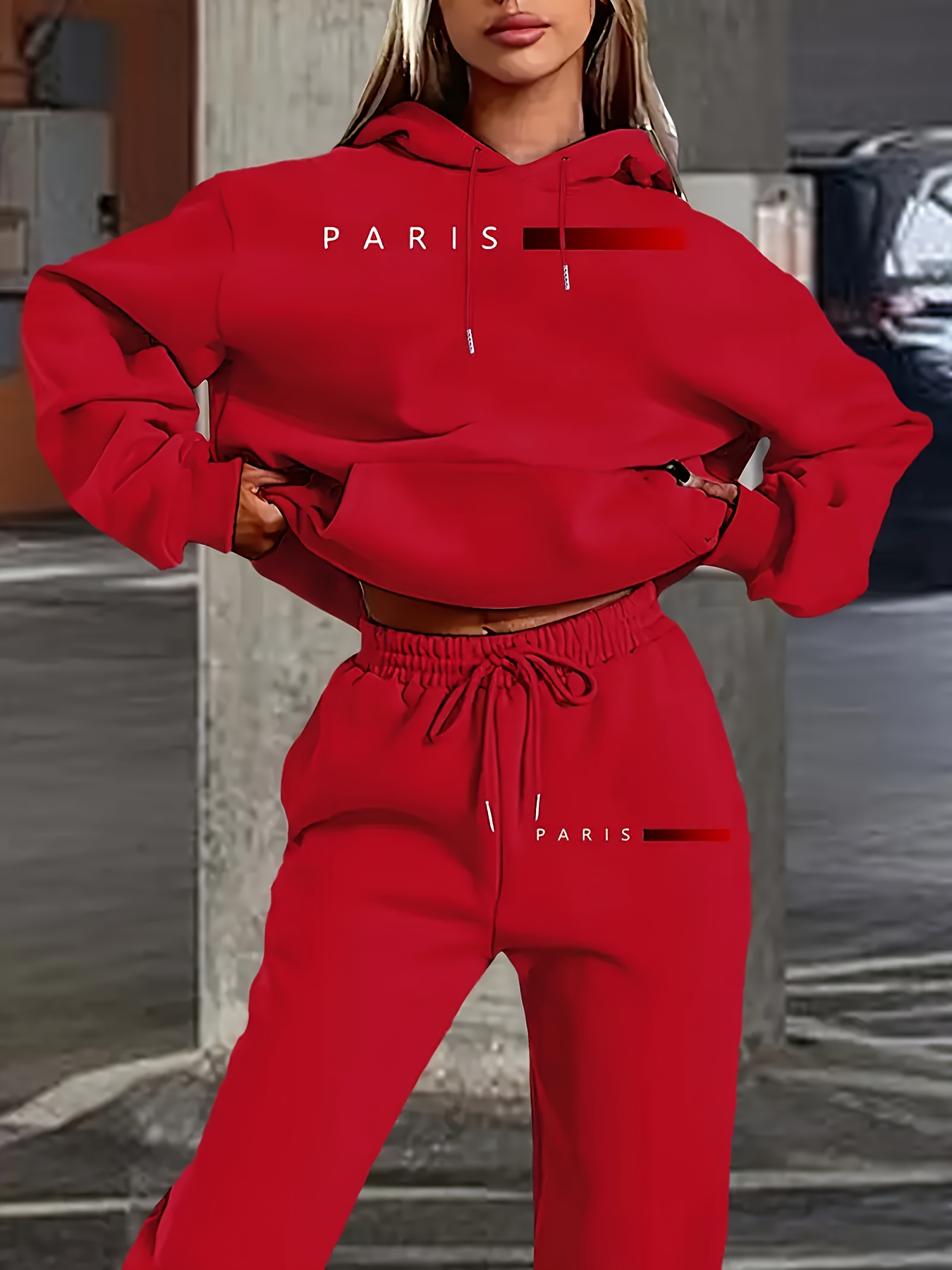New Women's Sets Hoodie and Pa - Clothing Style Winter recension och pris
