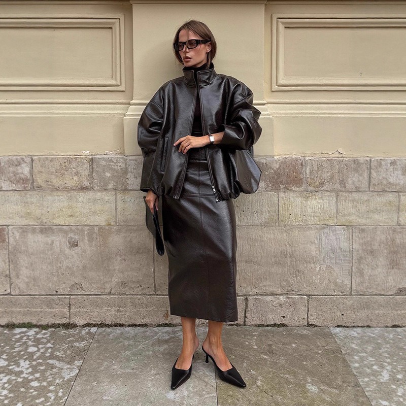 New Fashionable Zipper Slimmin - Winter Clothing Dress Up recension och pris