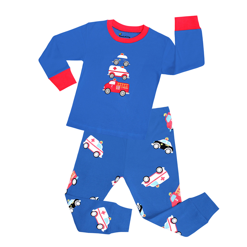 100 Cotton Boys Pajamas Sets 2 - Winter Clothing For Toddlers recension och pris