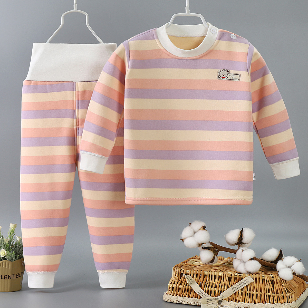 Thicken Warm Plush Children Se - Winter Clothing For Toddlers recension och pris