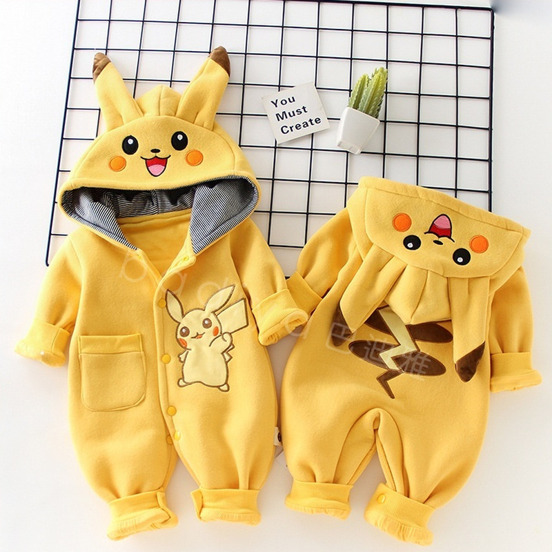 Cartoon Pocket Monsters Baby P - Winter Clothing For Toddlers recension och pris