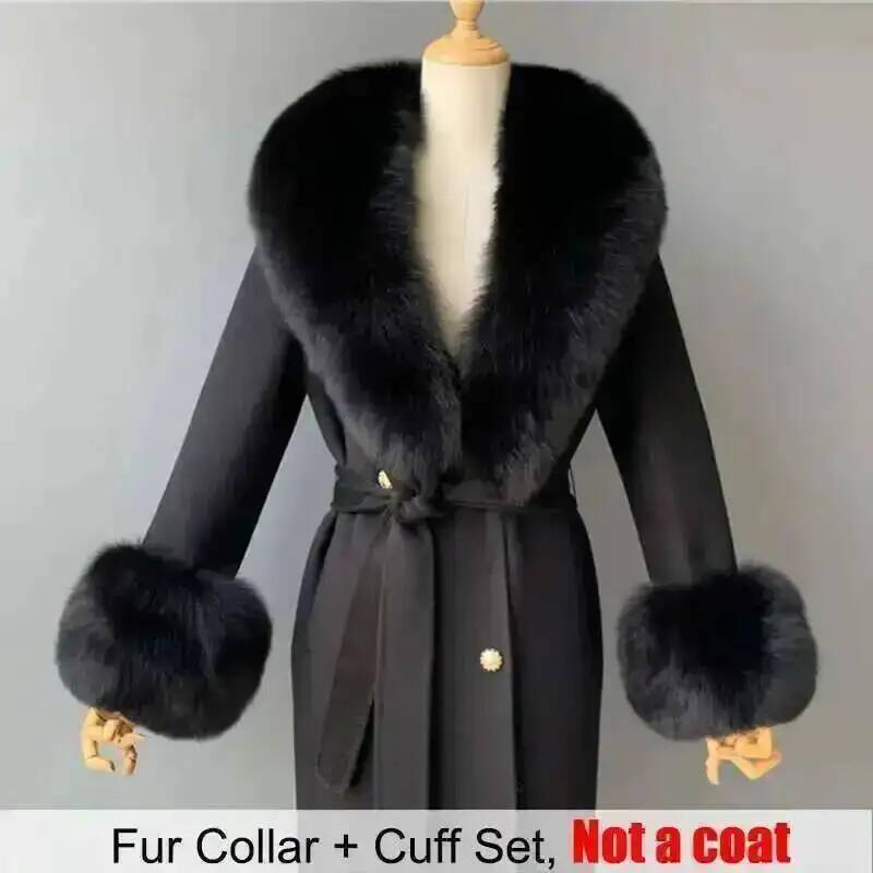 Real Fur Collar And Cuffs Set  - Winter Clothing Ideas recension och pris
