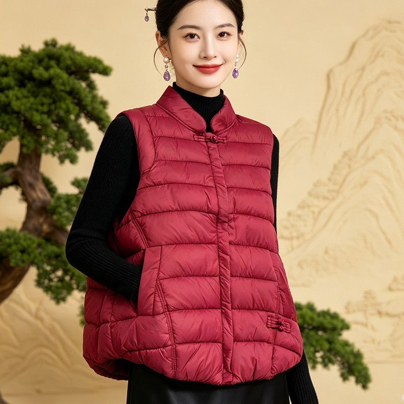 Women's Chinese style Warm Ves - Winter Clothing Ideas recension och pris