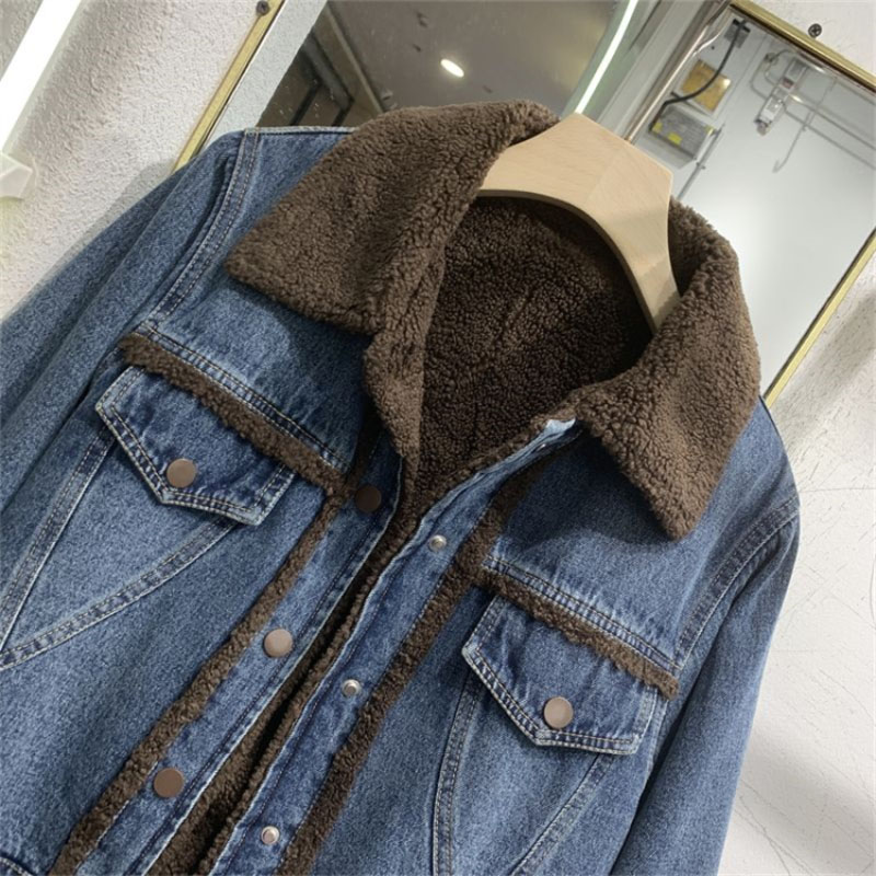 Thickened Denim Winter Coat Co - Winter Clothing Factory Outlet recension och pris