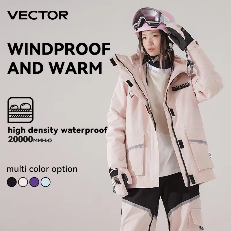 VECTOR Women Hooded Ski Wear J - Winter Clothing Vector recension och pris