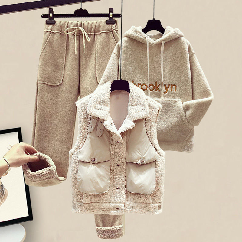 Three-Piece Cotton Coat and Ve - Winter Clothing Factory Outlet recension och pris
