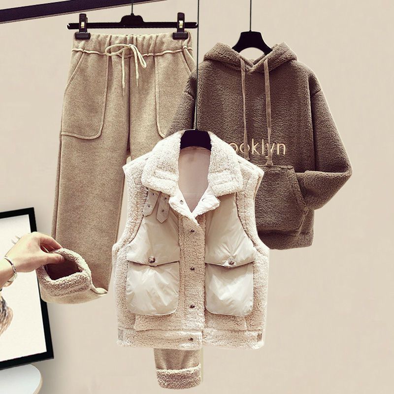 Three-Piece Cotton Coat and Ve - Winter Clothing Factory Outlet recension och pris