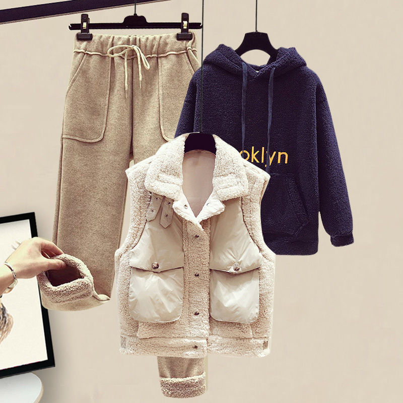 Three-Piece Cotton Coat and Ve - Winter Clothing Factory Outlet recension och pris